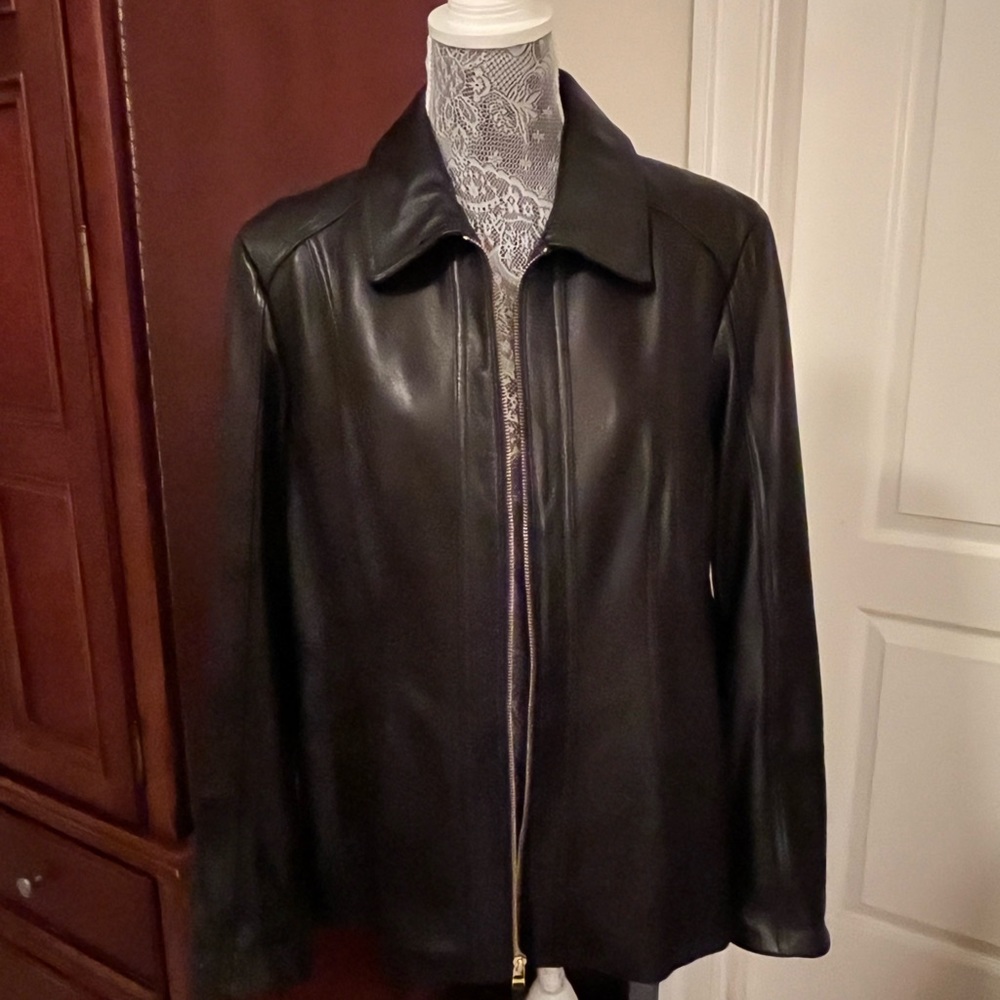 Leather jacket